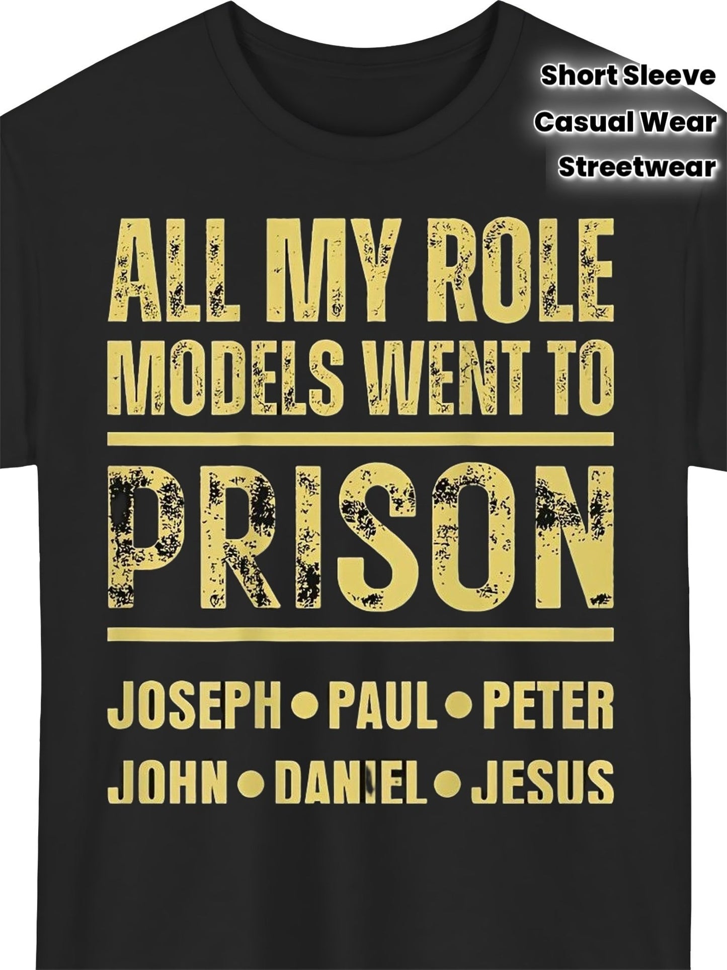 Unisex Graphic T-Shirt - Graphic Short Sleeve Style 57509