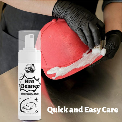 Hat Cleaner Foam Spray – Professional Stain Remover for Wool, Felt & Fur Hats, Removes Dirt, Sweat & Fingerprints, 6.76 Fl Oz (200ml), All-Season Hat Care, Great Gift for Hat Lovers (1/2/3/5 Pack)