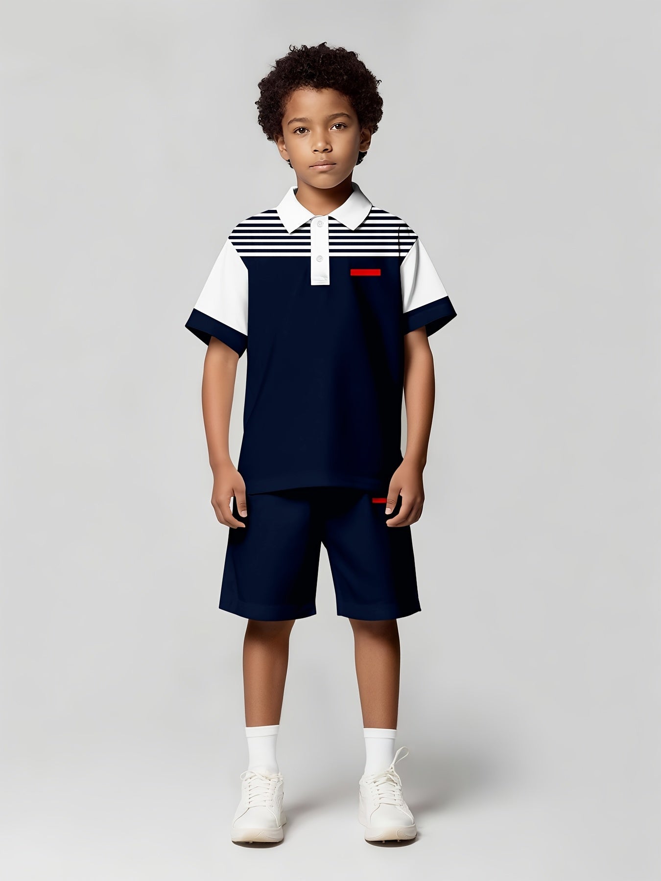 Boys' Striped Outfit Set - Everyday Style