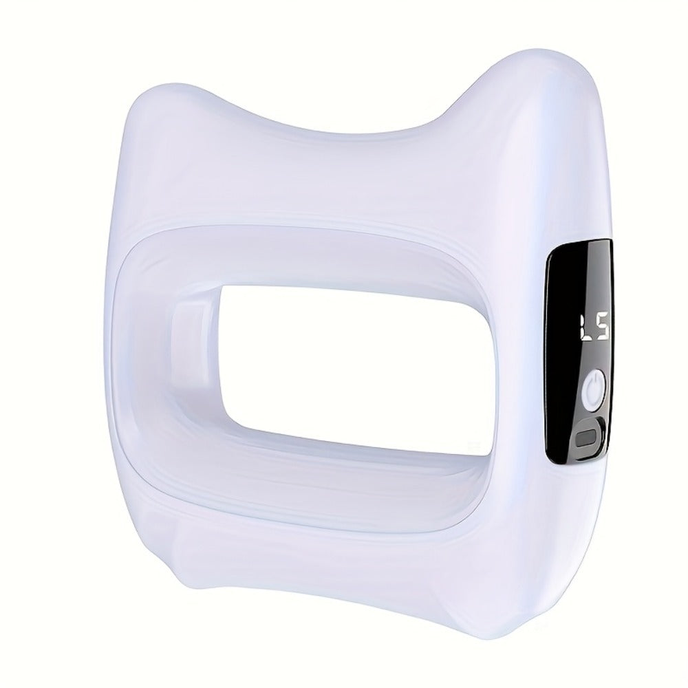 Dual Motor Electric Fascia Ring with Massage Belt – 8 High-Frequency Vibration Modes, Type-C Rechargeable Large Battery, Ergonomic Grip, Upgraded Vibration Massager for Full Body Muscle Relief