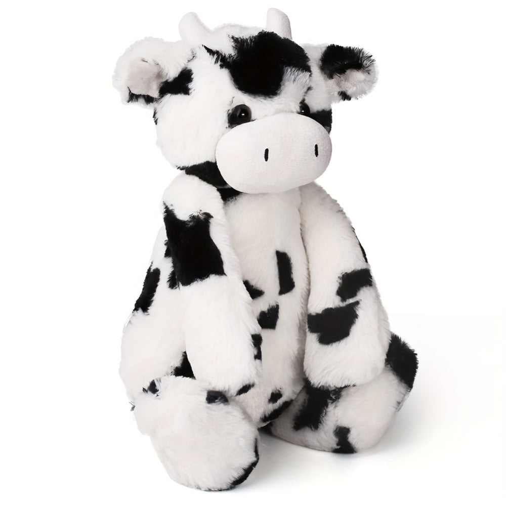 Cow Stuffed Animal Plush 16 Inch – Soft Tubbie Wubbie Farm Animal Toy for Babies & Toddlers, Black White Cuddly Cow Doll, Birthday Christmas Easter Gift for Boys Girls Kids