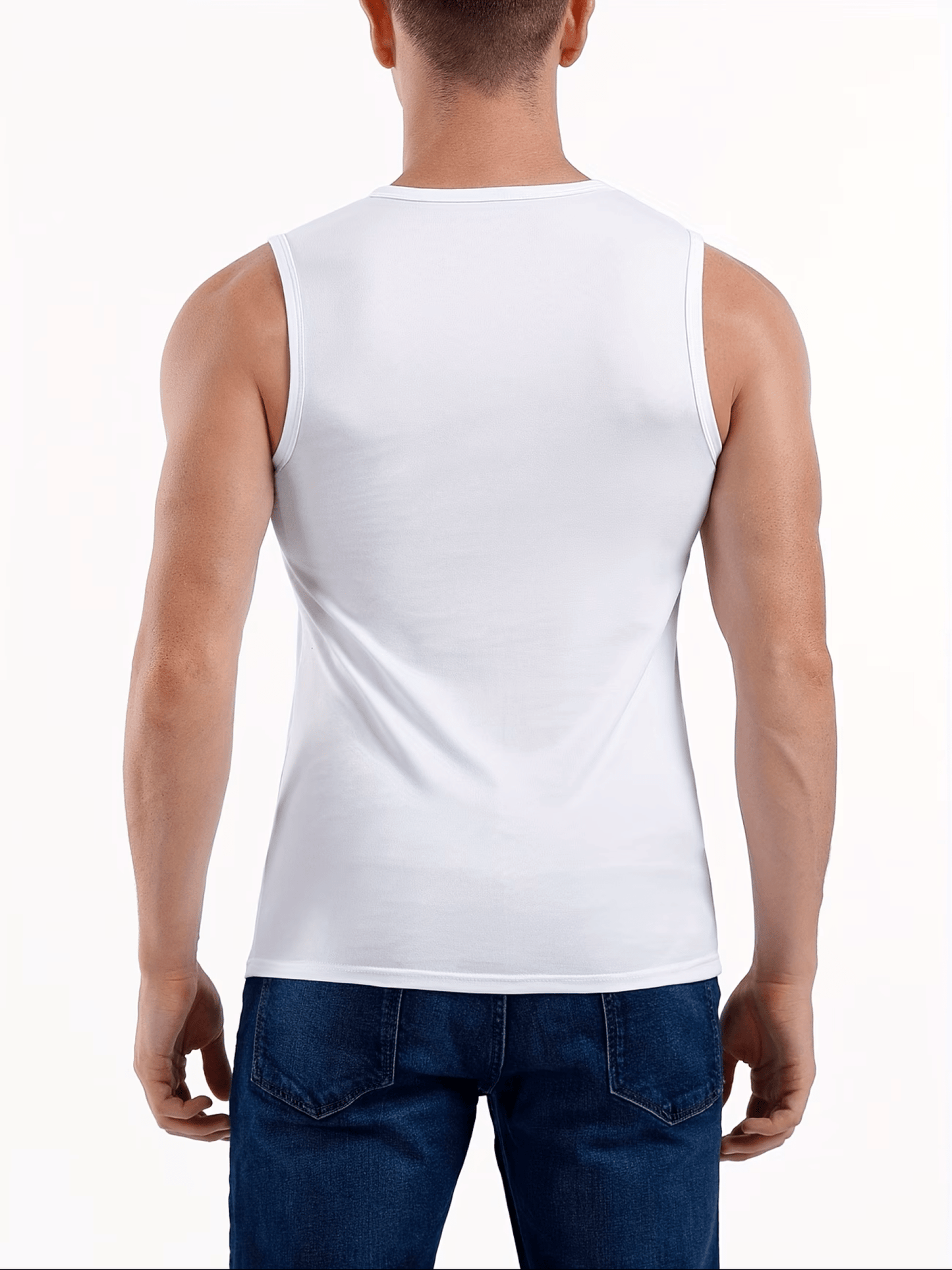 Men's Graphic Print Tank Top - Sleeveless Style 5669