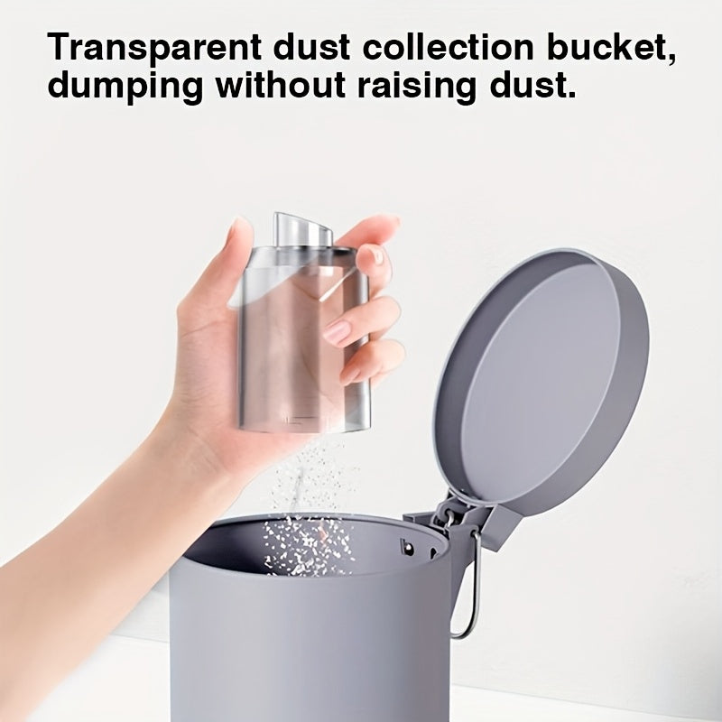 Multifunctional Wireless Charging Mini Vacuum Cleaner, Large Suction Power, Wireless Power Supply, Suitable for Computer Cleaning, Household Cleaning, Car Cleaning, Valentine's Day And New Year's Gift