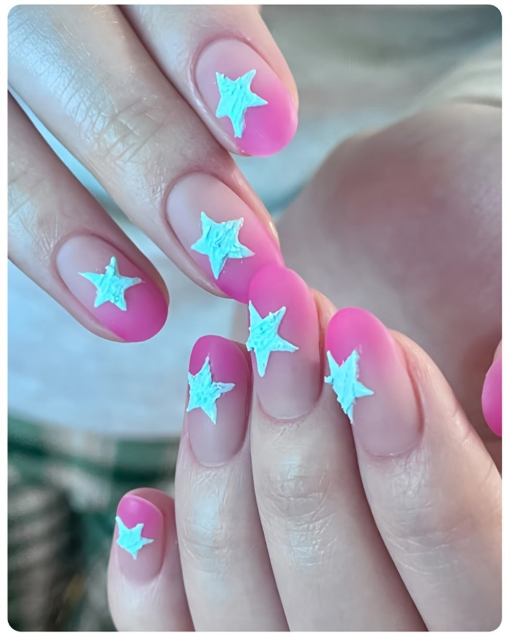 4-in-1 Pat Ombre Gel Nail Polish 9 Colors Gradient Stamping Painting Rub Powder – Solid Varnish for DIY French Manicure & Salon Nail Art, Chrome Glitter Effect for Women by UR SUGAR