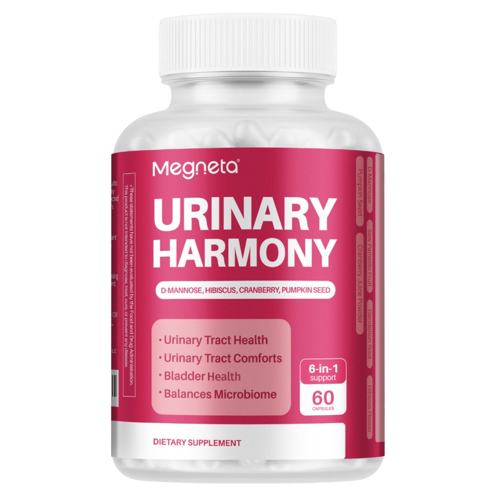 D-Mannose Urinary Tract Cleanse Supplement for Women 60 Capsules with Cranberry Dandelion Hibiscus Saw Palmetto Pumpkin Seed UTI Support