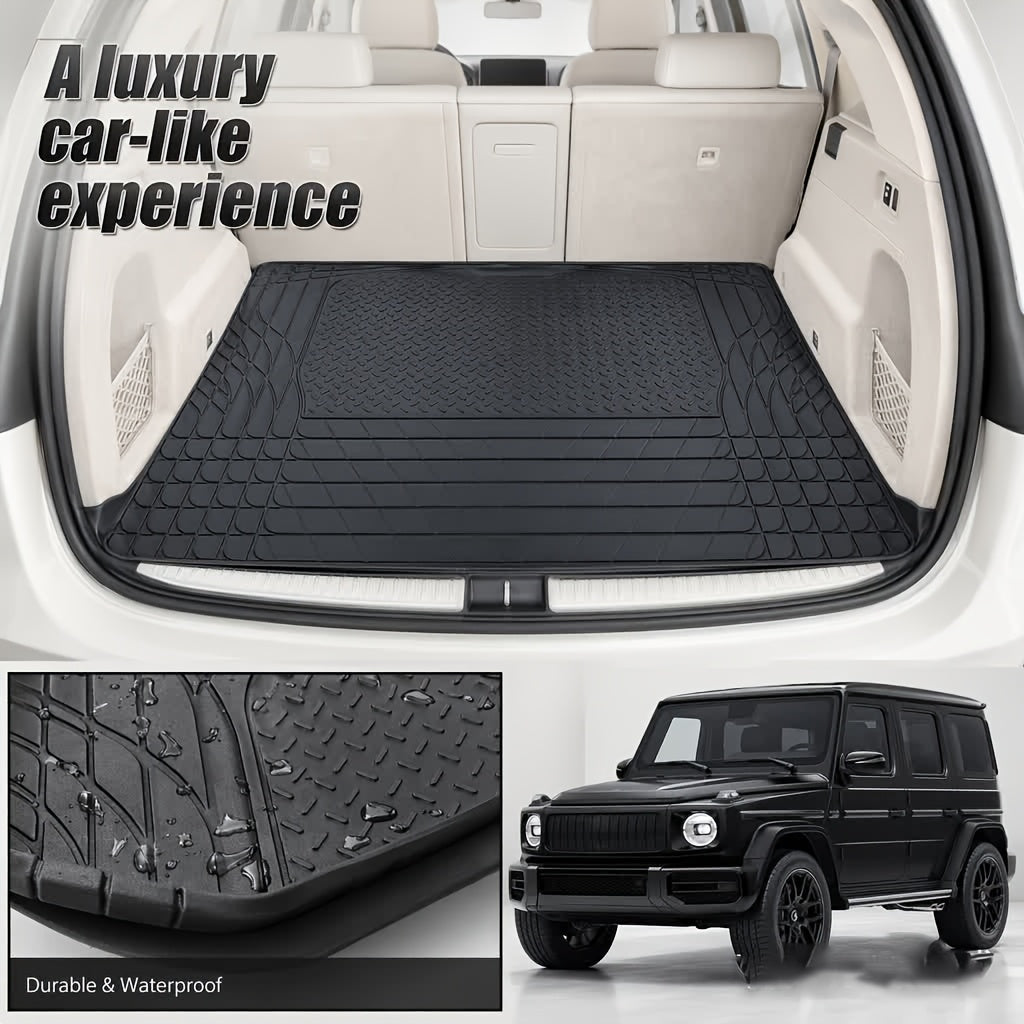Anti Slip And Durable Car Trunk Mat, Uniquely Designed, Waterproof Car Trunk Floor Mat, Can Protect The Vehicle From Dirt And Scratches, Suitable For Most Sedan SUVs