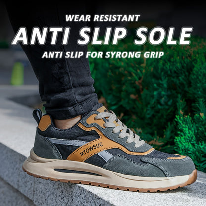 Men's Work & Safety Shoes - Non-Slip Sole for Outdoor & Travel 728869