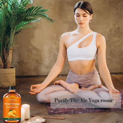 Lavender Essential Oil 4oz – Pure Aromatherapy Oil for Diffuser, Candle, Humidifier & Massage | Also in Eucalyptus, Frankincense, Peppermint, Lemon & More