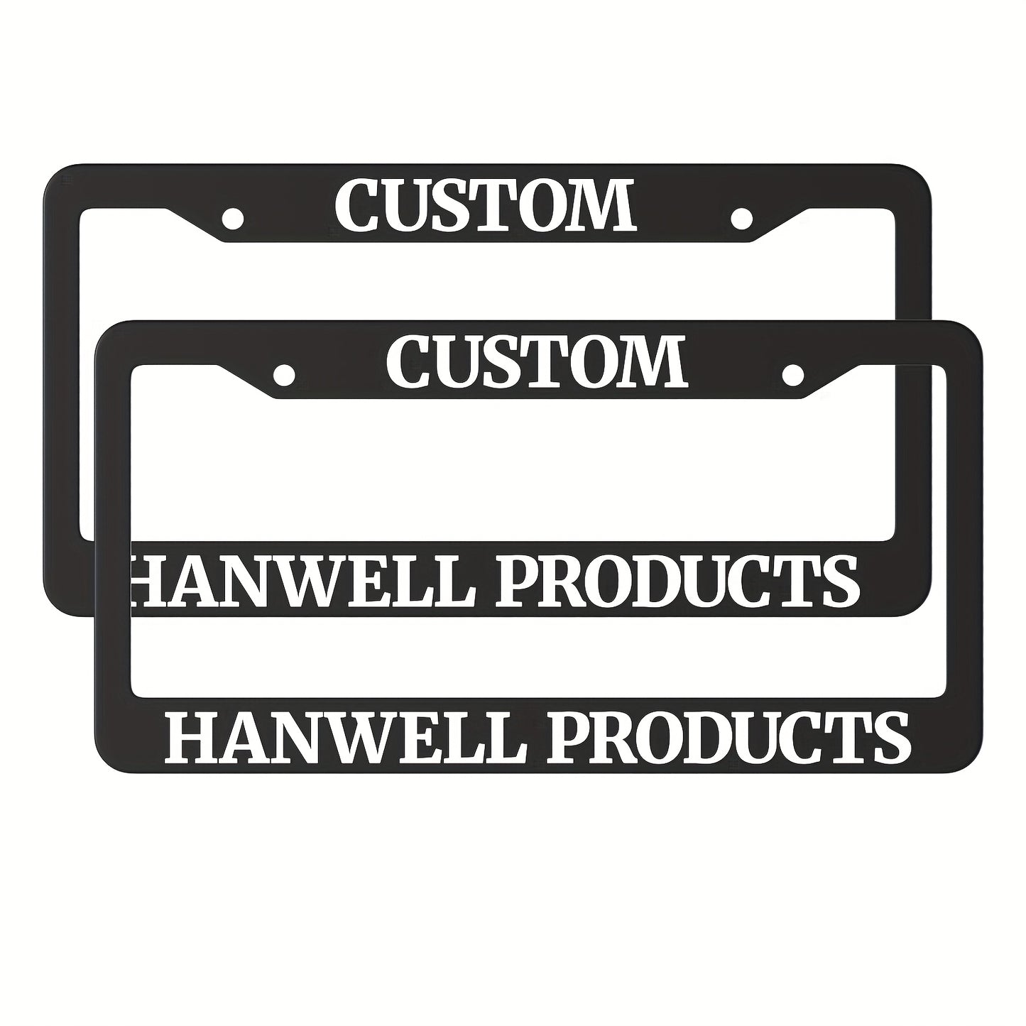 Custom License Plate Frame, Make Your License Plate Truly Unique!offering Strength And Durability to Withstand All Weather Conditions While Protecting Your License Plate.