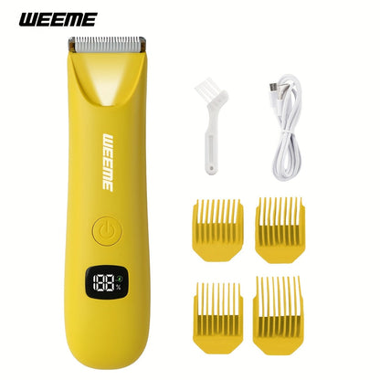 Body Hair Trimmer for Men & Women – Professional Electric Bikini Trimmer, Multi-Functional Hair Removal Device for Shaving & Grooming, Christmas Gift Set