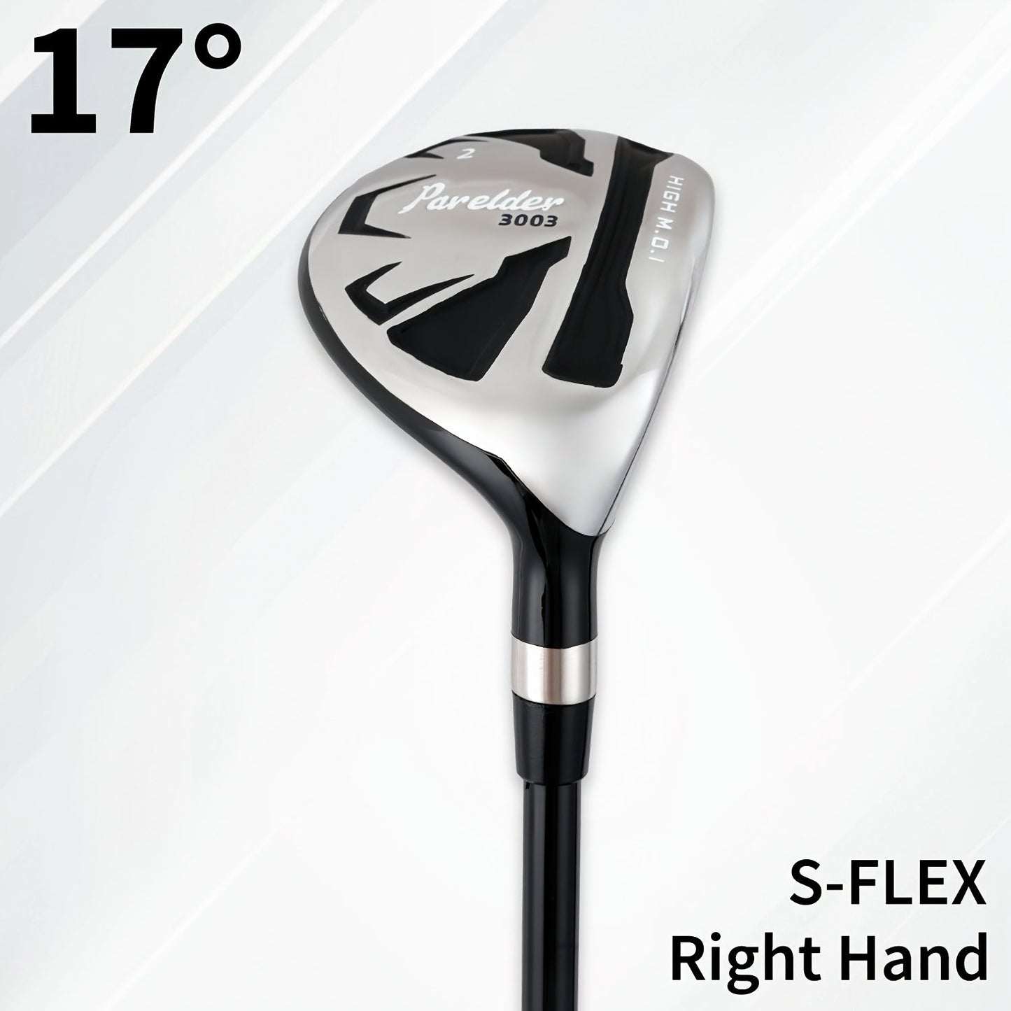 Golf Hybrid Club for Men | Right Hand, Carbon Fiber Shaft, 17°/20°/23°/26° Loft, S/R Flex – Max Distance & Forgiveness