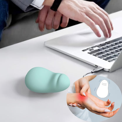 Electric Hand Massager with Vibrating Ball, Multi-Functional Squeeze Therapy Device for Finger Massage, Hand Exercises, Stress Relief & Rehabilitation – Ultra-Soft Personal Massager