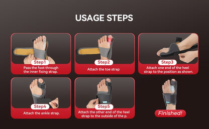 Toe Separator Bunion Corrector for Women Men – Adjustable Big Toe Splint with 2 Angle Bars & Double Non-Slip Straps, Day Night Hallux Valgus Relief Support Brace, 1 Pair