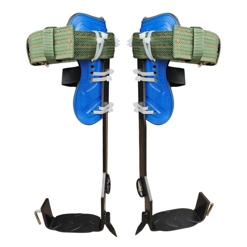 Tree Climbing Spikes Gear Set with Ankle Straps Portable Climbing Tools for Tree Maintenance Fruit Harvesting Hunting Observation Outdoor Work