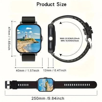 Full Touch Screen Smartwatch with Wireless Call & Sport Modes