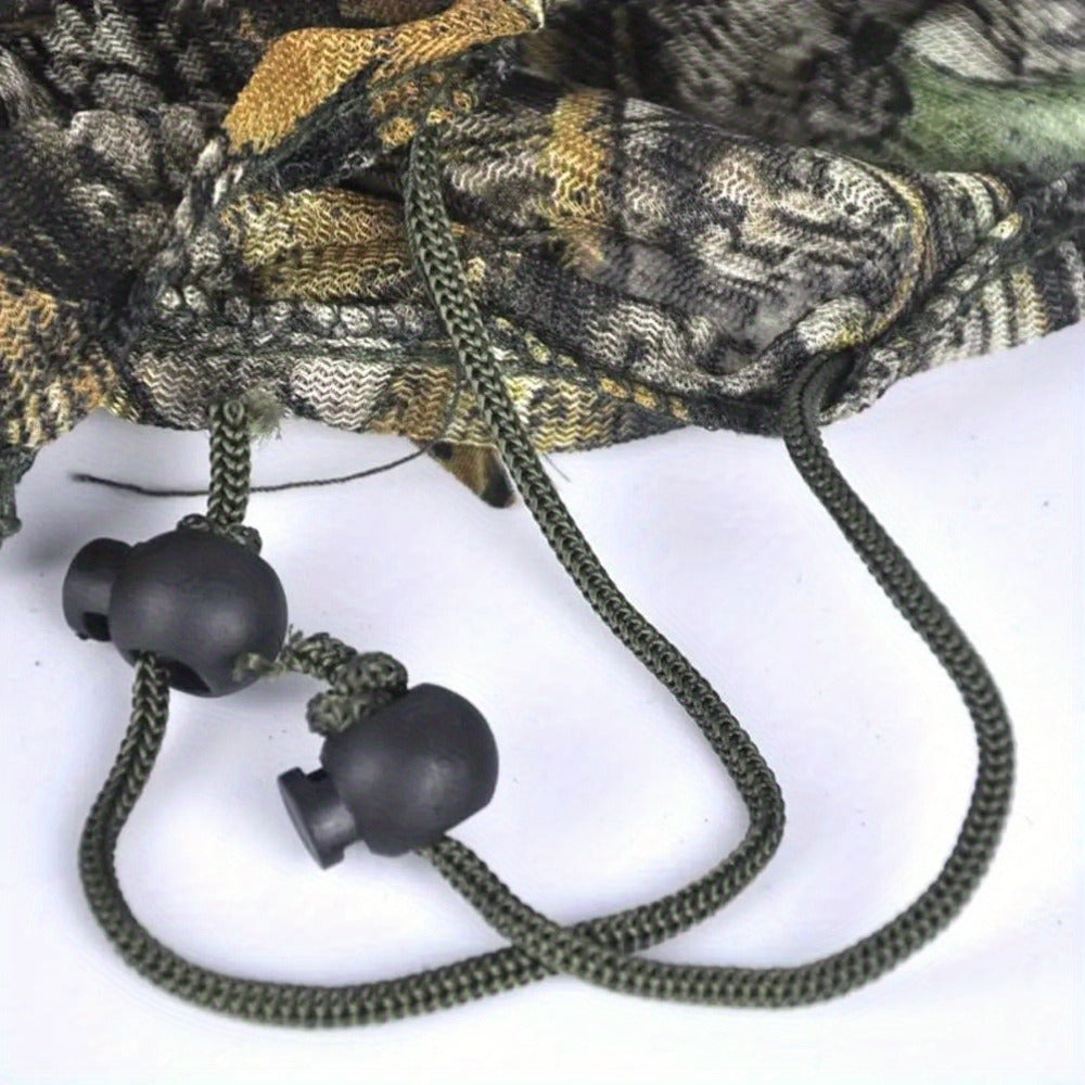 Ghillie Suit 3D Camo Hunting Set – Lightweight Breathable Hooded Camouflage Jacket & Pants for Deer Hunting Sniper Airsoft & Wildlife Photography