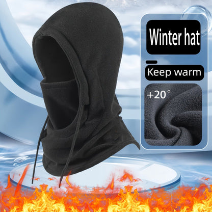 Thermal Knit Beanie for Men – Fleece Lined Skull Cap, Stretchable Soft Winter Hat for Cold Weather, 2-Pack