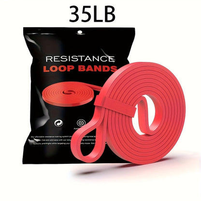 Resistance Bands Set 4-Pack – TPE Pull-Up Assist Bands 15-125 lbs, Multi-Functional Exercise Loop Bands for Muscle Training, Yoga, Body Shaping, Stretching & Home Gym Workouts, Unisex Fitness Gift