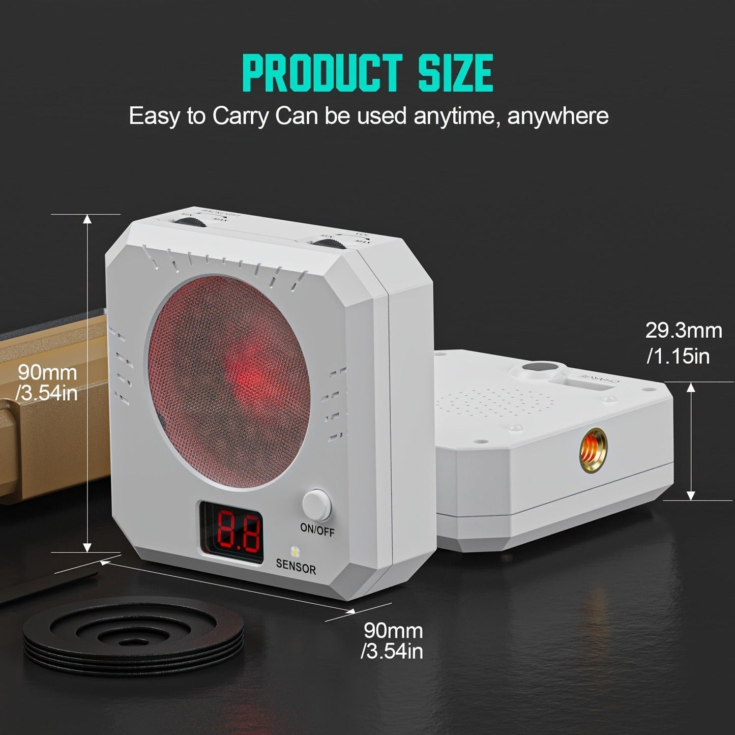 Rechargeable Laser Dry Fire Training Target Set 4 Difficulty Levels