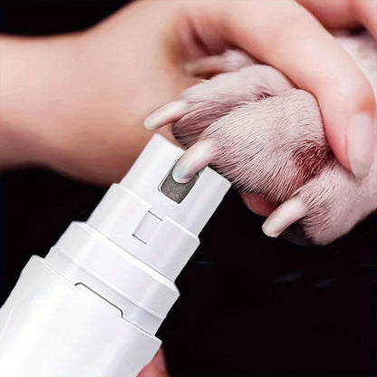 Dog Nail Grinder Electric 2-Speed – Professional Pet Nail Trimmer with High-Speed Motor, Lightweight Quiet Nail Clipper for Puppies & Dogs, Safe Home Paw Grooming Tool