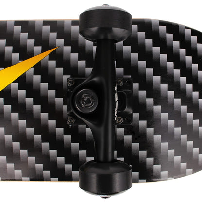 Graphic Skateboard 31 Inch 7-Ply Maple Deck ABEC-7 Bearings, Lightning Skull Monster