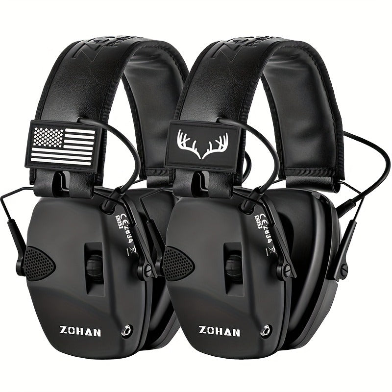 Electronic Shooting Earmuffs NRR 23dB – Sound Amplification