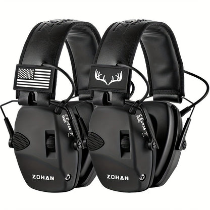 Electronic Shooting Earmuffs NRR 23dB – Sound Amplification