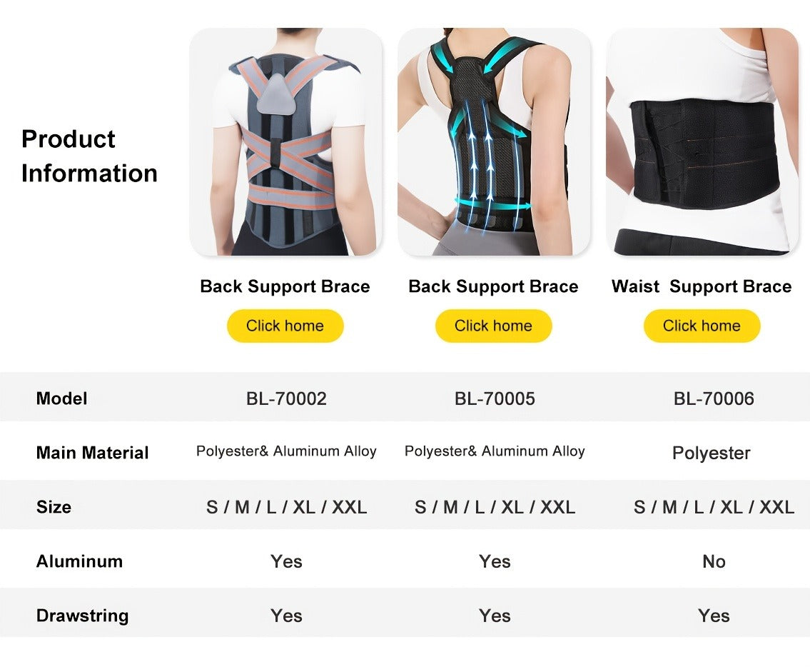 Posture Corrector for Women & Men – Breathable Adjustable Shoulder Back Brace Straightener, Full Back Support for Posture Improvement, Spine Alignment & Upper Back Pain Relief, Sizes S to XXL