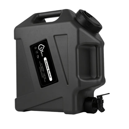 Water Storage Container with Spigot 2 Handles BPA Free PVC Collapsible Water Jug for Camping Outdoor RV Hiking Emergency Survival Portable Water Tank 3.2Gal 5Gal 2.6Gal Multi-Color Options