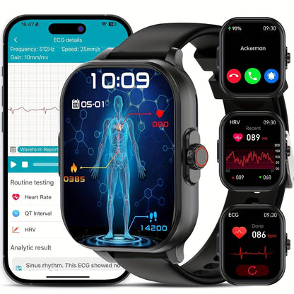 Smartwatch Bluetooth 5.1 Calling 2.01 Inch Display Multi Sport Modes