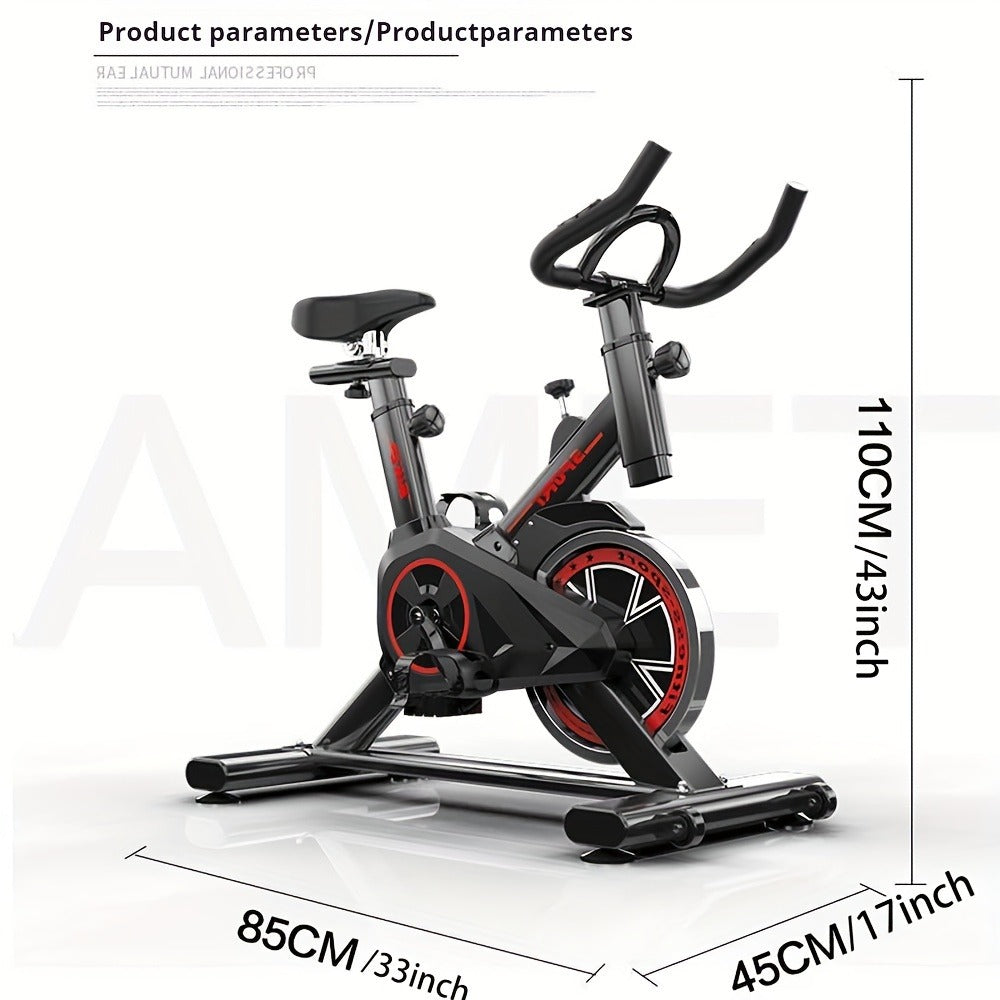 Indoor Spinning Exercise Bike – Ultra-Quiet Home Cycle