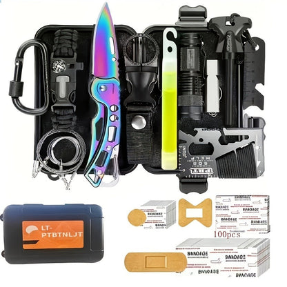 Combat Survival Tool Kit – Tactical Emergency Gear Set