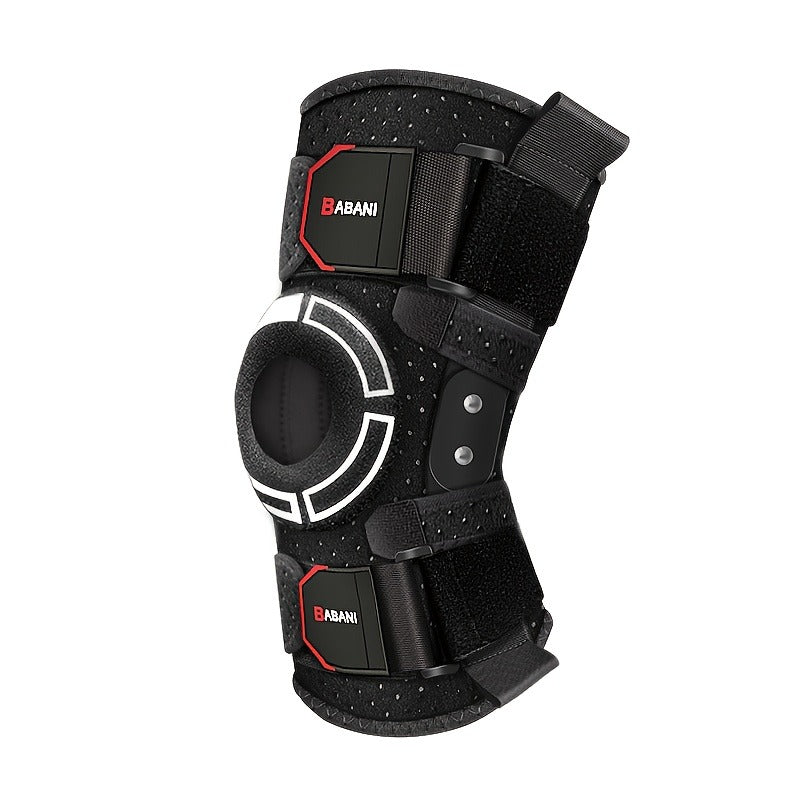 Knee Compression Sleeve Brace for Men Women – Non-Slip Silicone Grip, Sweat-Resistant Support for Hiking, Cross-Training & Skiing