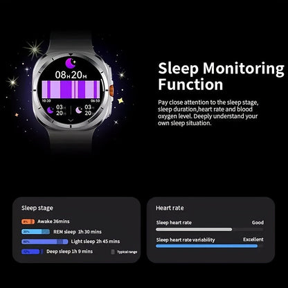Smart Watch with Call & Message Reminder, Fitness Tracker for Men & Women, Sports Smartwatch Compatible with Android & iPhone, USB Rechargeable, Heart Rate Monitor, Multi-Sport Mode Wristband