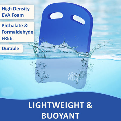 Swimming Kickboard for Adults & Kids – Lightweight EVA Foam Swim Board for Kicking Drills & Stroke Training | Phthalate-Free, Durable & One Size Fits All | 7 Colors Available