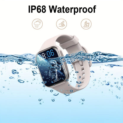 Fitness Tracker Smartwatch – 1.69" HD Screen, 25 Sports Modes, IP68