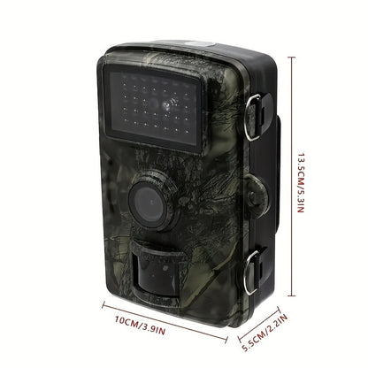 Trail Camera 48MP Night Vision Wildlife Camera, 1296P HD, 120° Wide Angle, 0.2s Fast Trigger, IP66 Waterproof, Motion Activated, IR Night Vision Up to 33ft, Game Camera for Hunting & Outdoor Surveillance