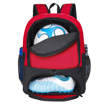 Soccer Ball Backpack – Sports Bag with Cleat & Ball Compartment