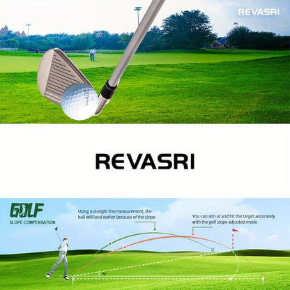 Multi-Function Golf Rangefinder 650 Yards | Golf Mode, Slope Compensation, Speed, Height & Horizontal Distance Measurement – USB Rechargeable Laser Rangefinder for Golfers & Multipurpose Outdoor Use