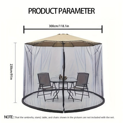 Outdoor Screen House Tent | Large Mosquito Net Double Zipper Yard