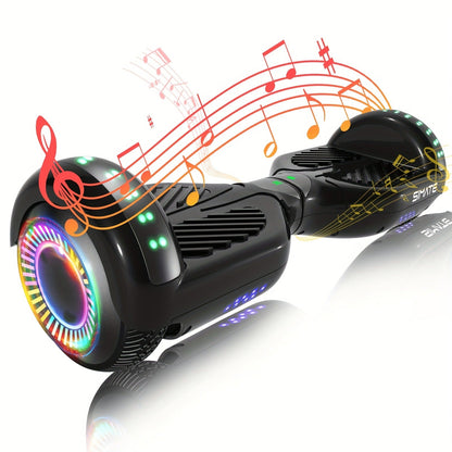 Self Balancing Hoverboard 6.5" LED Light Up Wheels 300W Motor 7.5MPH for Kids Teens Adults Multiple Colors