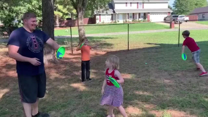 Sticky Ball Toss Game Set for Kids & Adults – Fun Outdoor Throwing Toy with Sticky Balls & Target Board, Beach Backyard Playground Party Game, Great Birthday Gift for Boys Girls Ages 3+