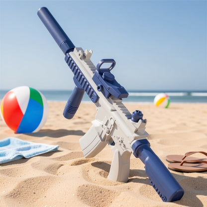 Continuous-Fire Automatic Water Gun for Kids & Adults – High-Capacity Long-Range Squirt Blaster for Summer Beach Pool Backyard Outdoor Play, Birthday Gift for Boys Girls, Blue Pink Random Mini Model