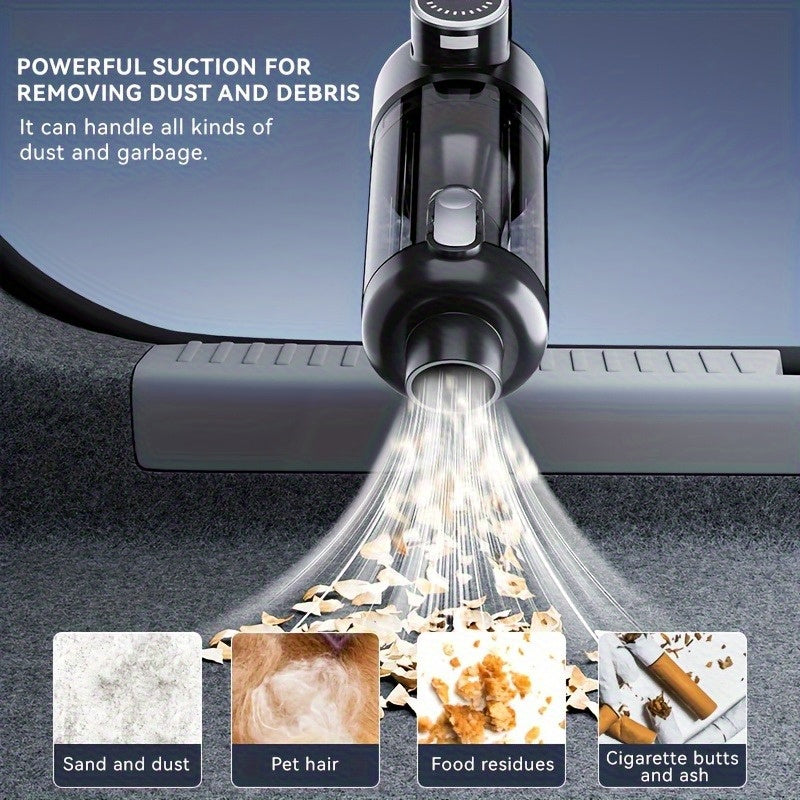 Suitu Super Suction Handheld Charging Wireless High Power Vacuum Cleaner for Home and Automotive