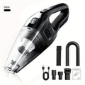 Car Vacuum Cleaner 5000pa Strong Suction, Powerful Handheld Wireless Vacuum Cleaner, USB Charging Long Working, Car Accessories For Men Women, Suitable For Cars, Homes, Offices, Pet Hair Cleaning