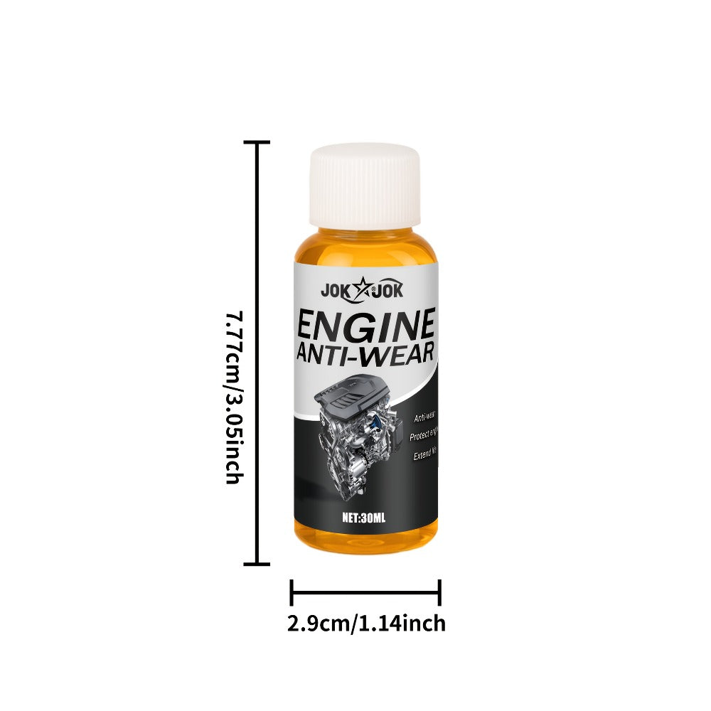 Engine Protection Synergist 30ml – Anti-Noise Anti-Vibration Fuel Saving Engine Oil Additive, Reduces Engine Wear & Vibration, Compatible with All Gasoline & Diesel Vehicles
