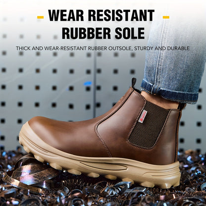 Men's Work & Safety Boots - Steel Toe Protection & Puncture Resistant 767461