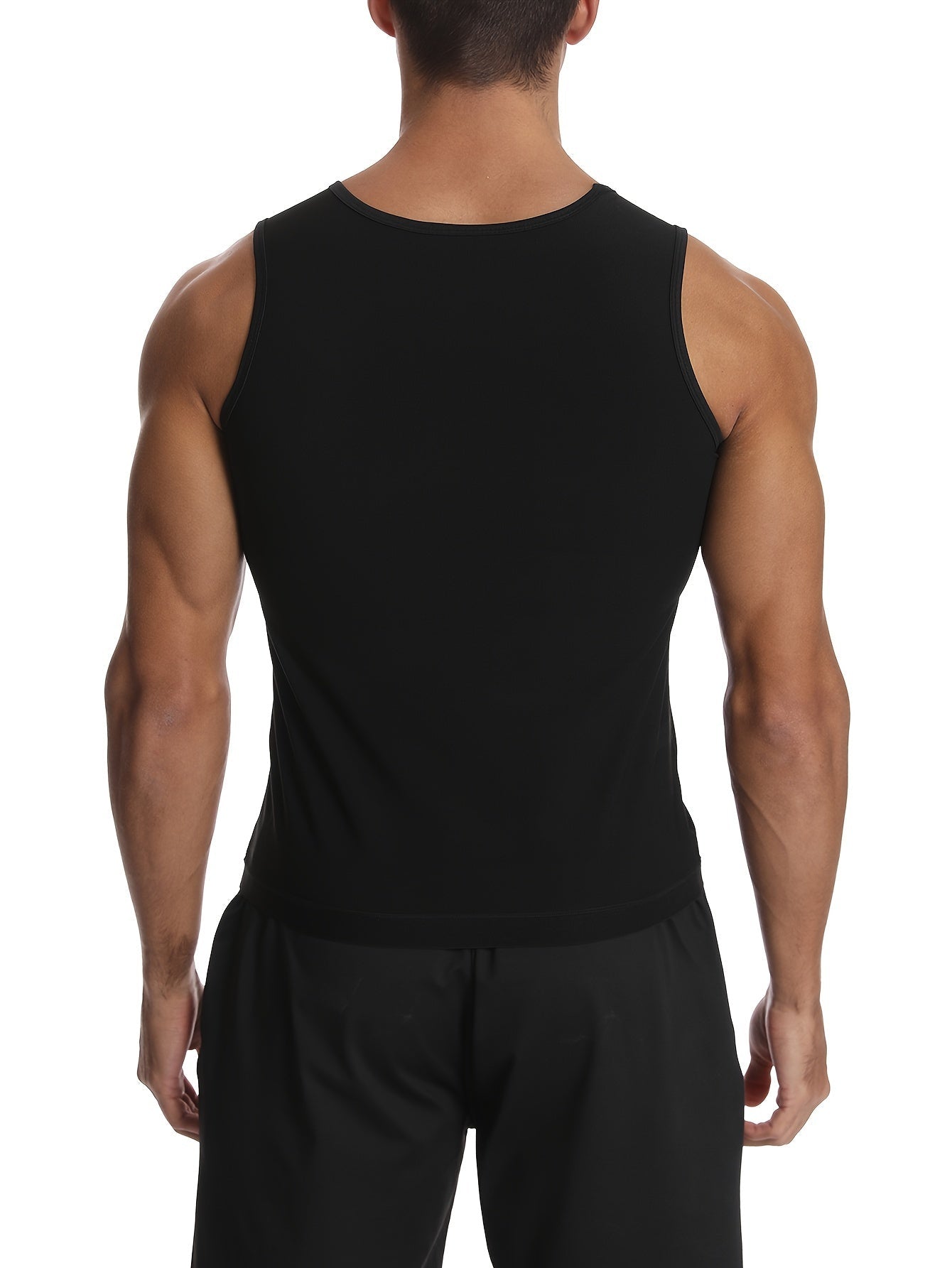 Men's Sauna Waist Trainer Vest - Tummy Control Gym Layer