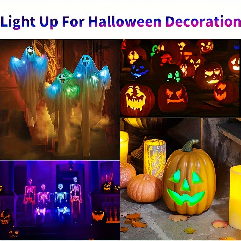 4/6pcs Wireless LED Strip Lights - 8-Color High-Brightness Anti-Collision Lighting with Remote Control, USB Charging, And Waterproof Design for Cars, Drones, Aircraft, Motorcycles, And Bikes