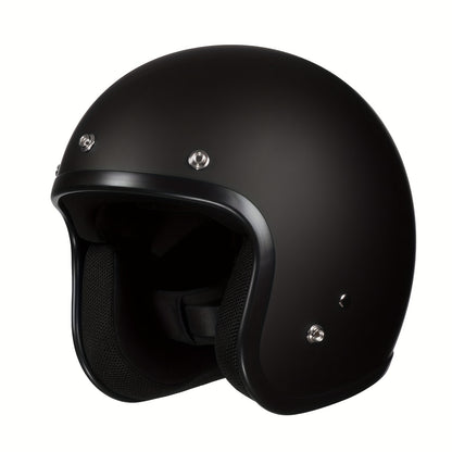 Crownracing Motorcycle Helmets 3/4 Open Face Helmet